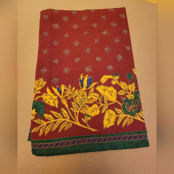 NWOP VTG Williams-Sonoma Provence Tablecloth 54" Square - Picture 1 of 5